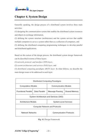 Parallex - The Supercomputer | PDF