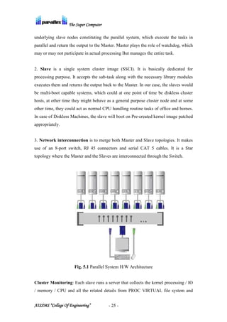 Parallex - The Supercomputer | PDF