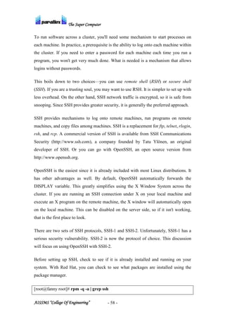 Parallex - The Supercomputer | PDF