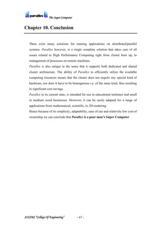 Parallex - The Supercomputer | PDF
