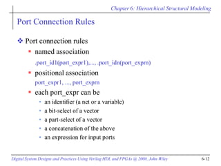 Positional Port Hierarchical Structural Modeling in Verilog HDL for Digital System ...