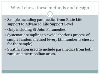 Sample Paranedics Paramedics and mental illness | PPTX