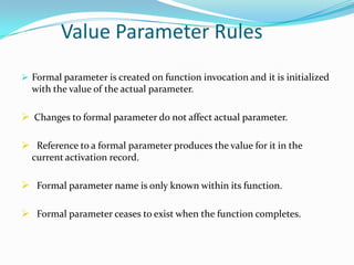 Parameter passing to_functions_in_c | PPT