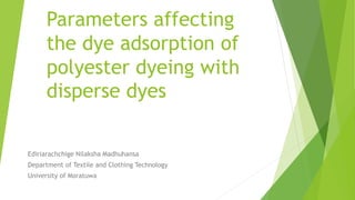 is polyester just a lost cause? : r/dyeing