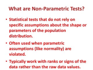 parametric and non Parametric Testst in statistics (1).PDF