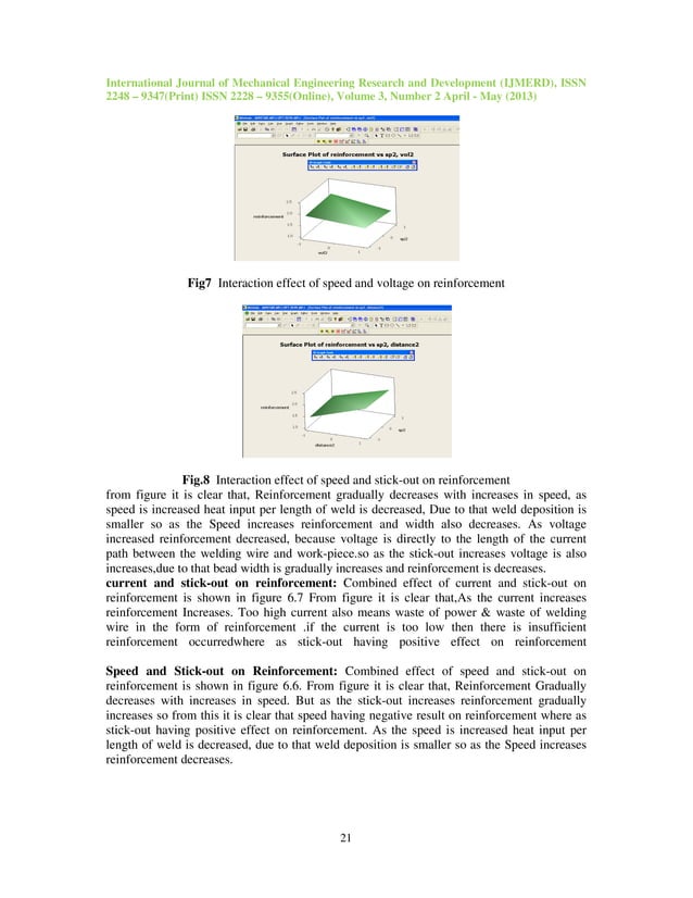 Parametric optimisation by using response surface | PDF