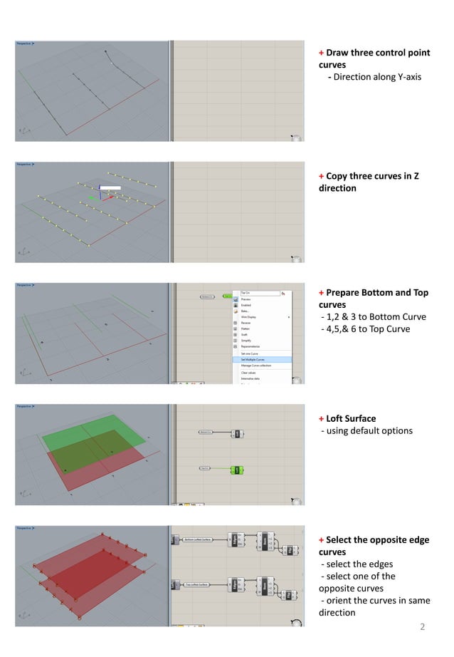 Patterns Rhino Grasshopper Tutorial Pdf Geography Science