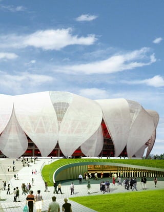Stadium Parametric Pattern Parametric strategies civic and sports architecture design | PDF