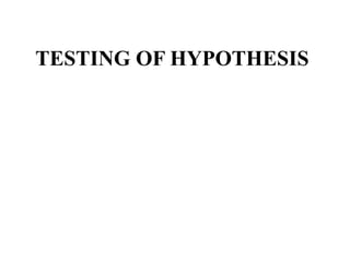 Comprehensive Guide to Hypothesis Testing Using Parametric Methods | PPTX