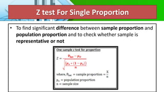 Parametric tests | PPTX