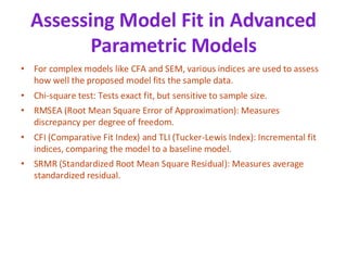 PARAMETRIC TESTS in STATISTICS PARAMETRIC TESTS in STATISTICS | PDF