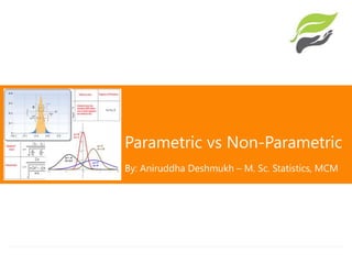 Parametric vs Non-Parametric
By: Aniruddha Deshmukh – M. Sc. Statistics, MCM
 