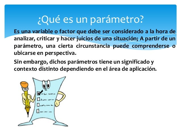 Parametro de maquina
