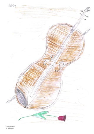 Ελένη, 8 ετών.
Το βιολί μου.
 