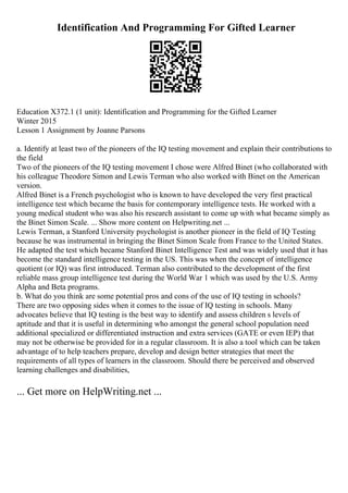 Paramount Essays | PDF