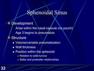 Paranasal sinus-2002-01-slides | PDF
