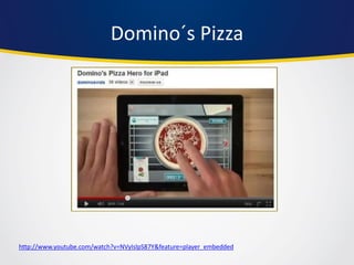 Domino´s Pizza 
http://www.youtube.com/watch?v=NVyIslpS87Y&feature=player_embedded  