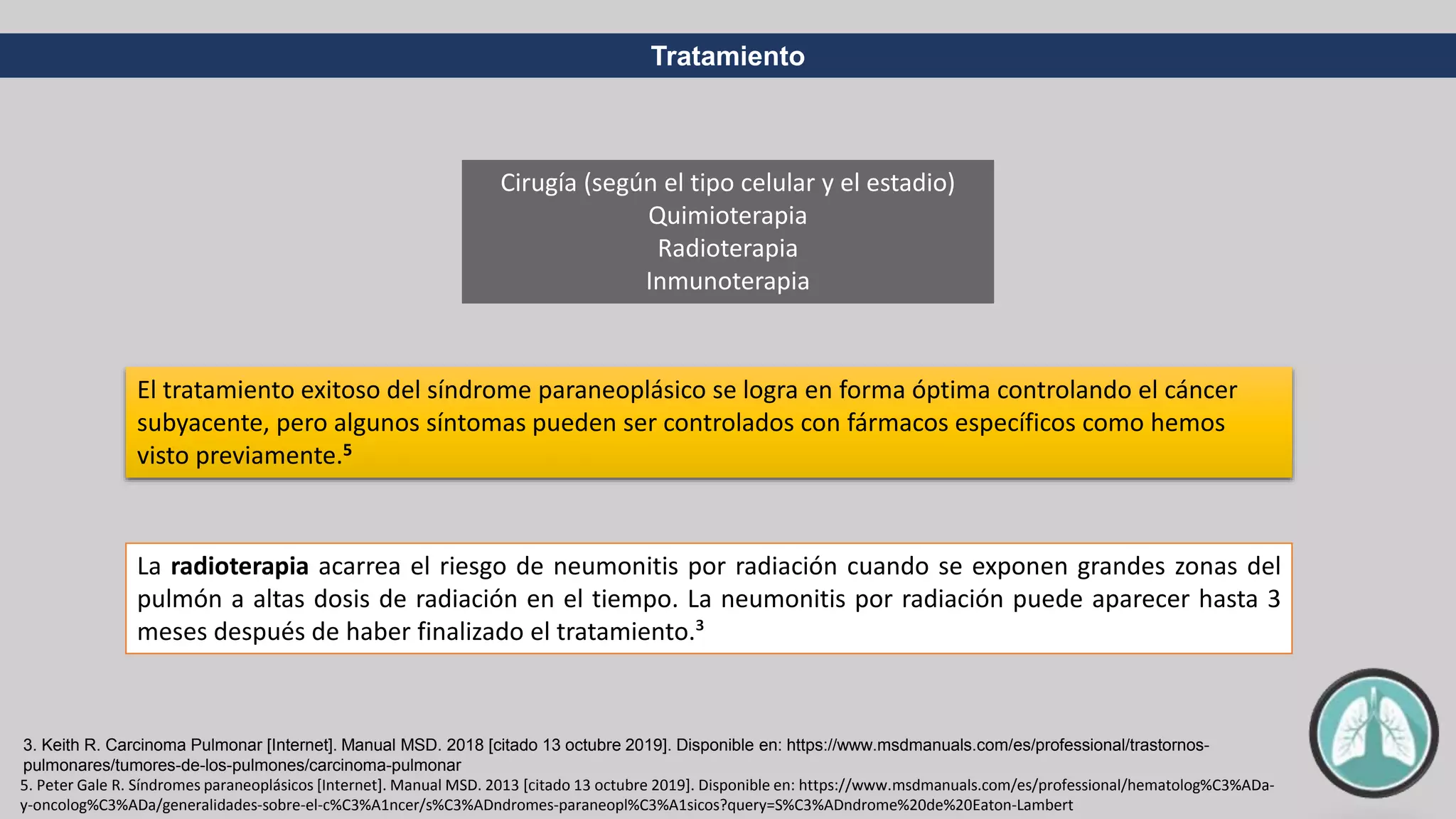 Paraneoplasico ca de pulmon | PPTX