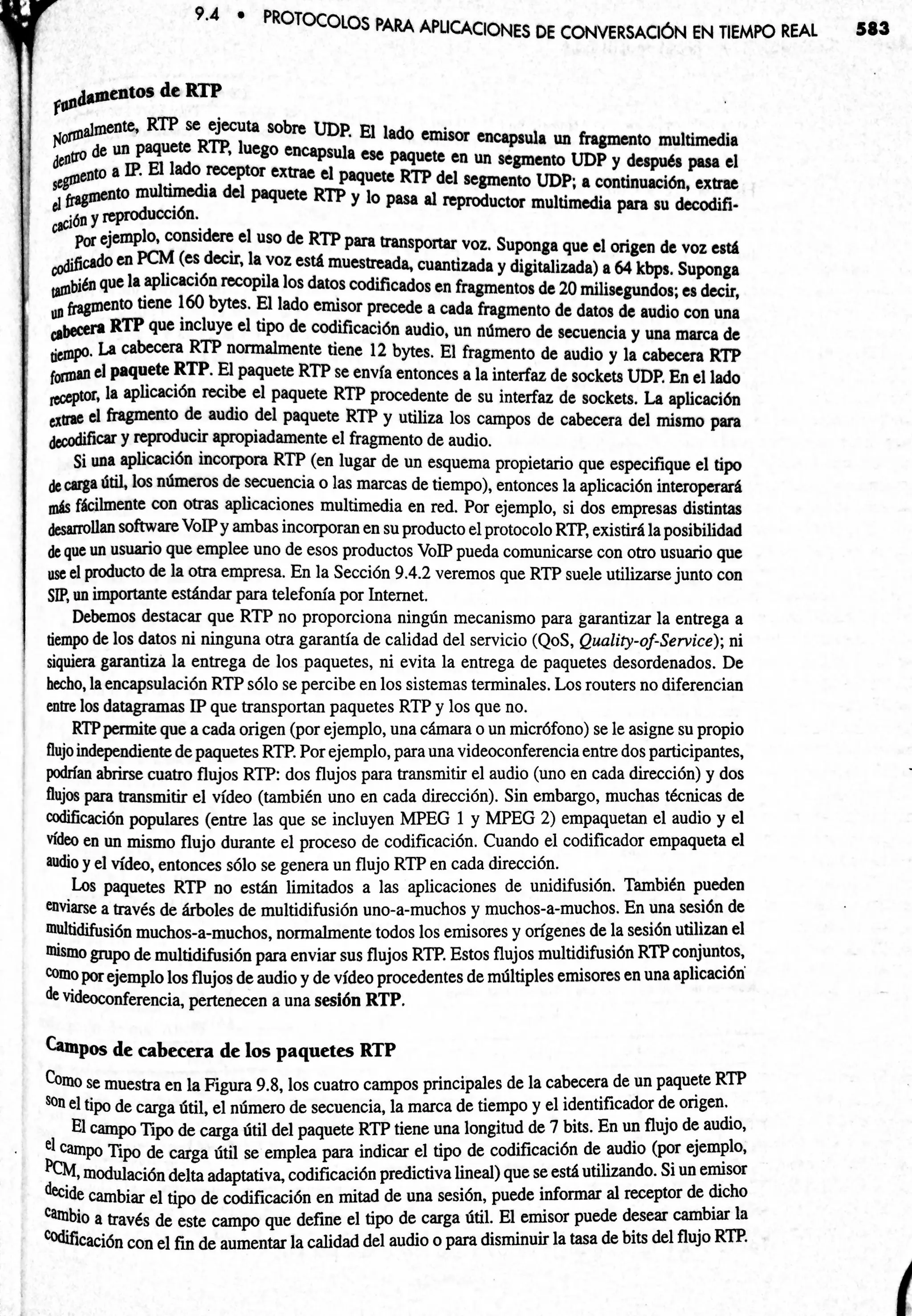 Redes de Computadores: Un enfoque descendente 7.° Edición - Capítulo 9