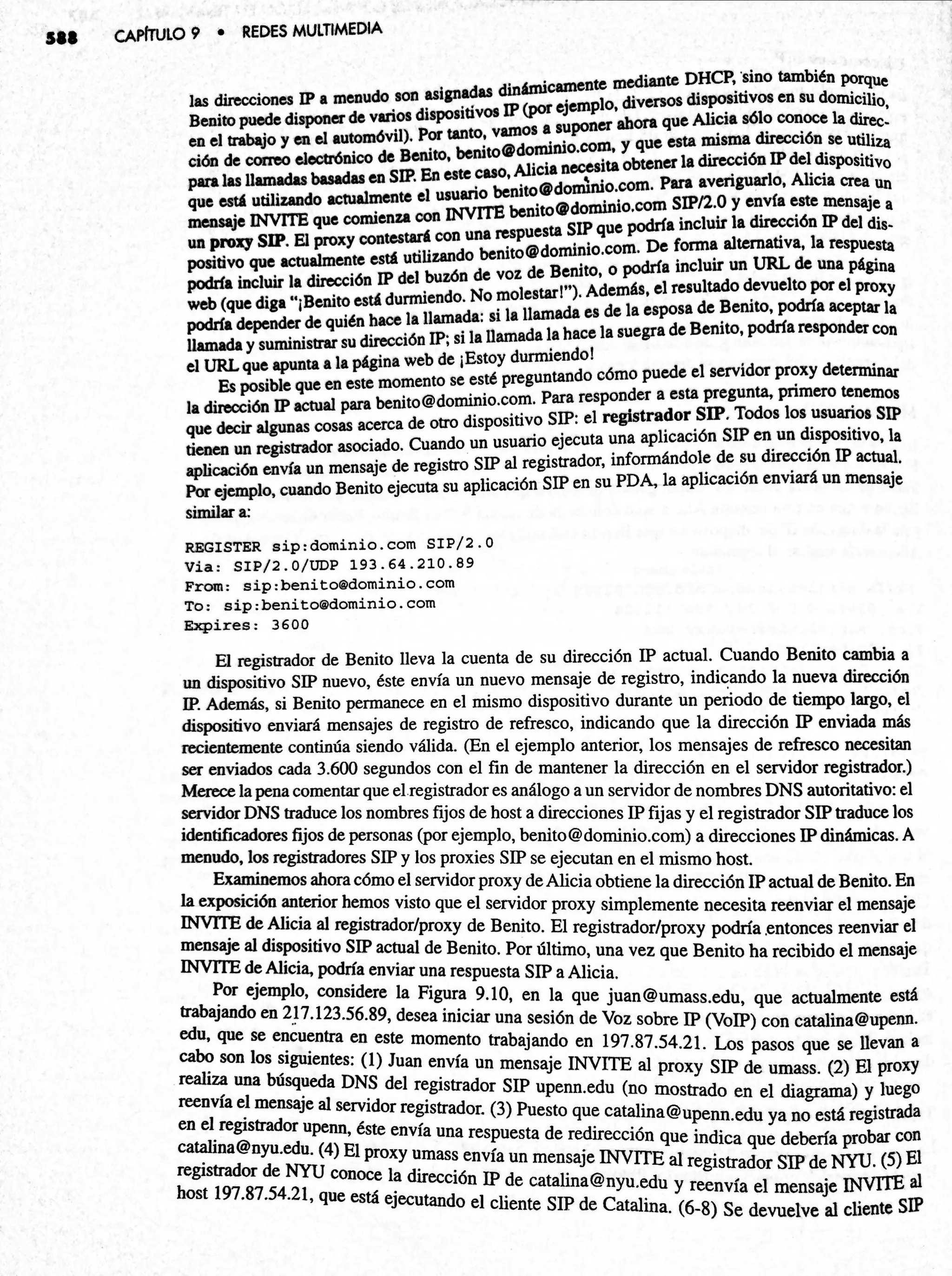 Redes de Computadores: Un enfoque descendente 7.° Edición - Capítulo 9