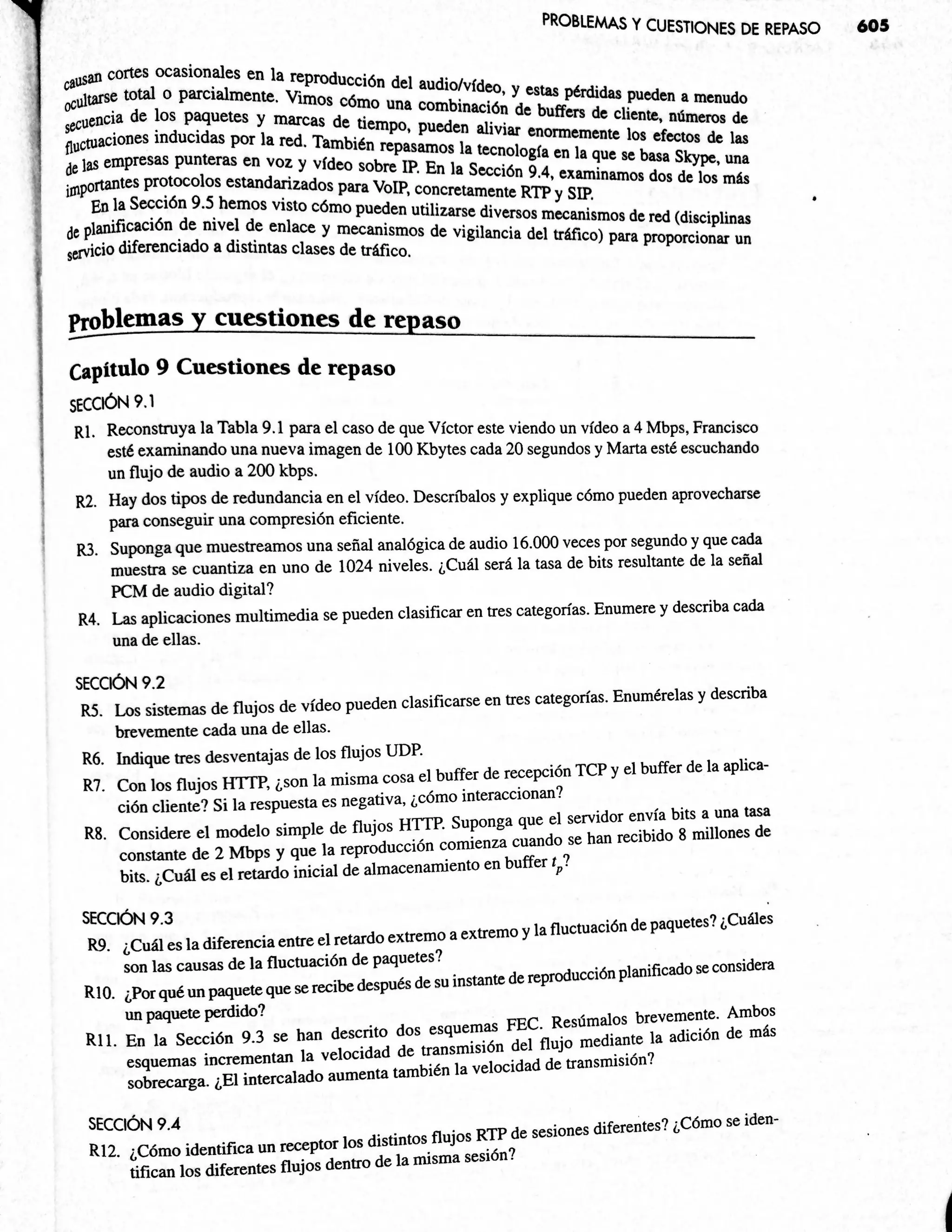 Redes de Computadores: Un enfoque descendente 7.° Edición - Capítulo 9
