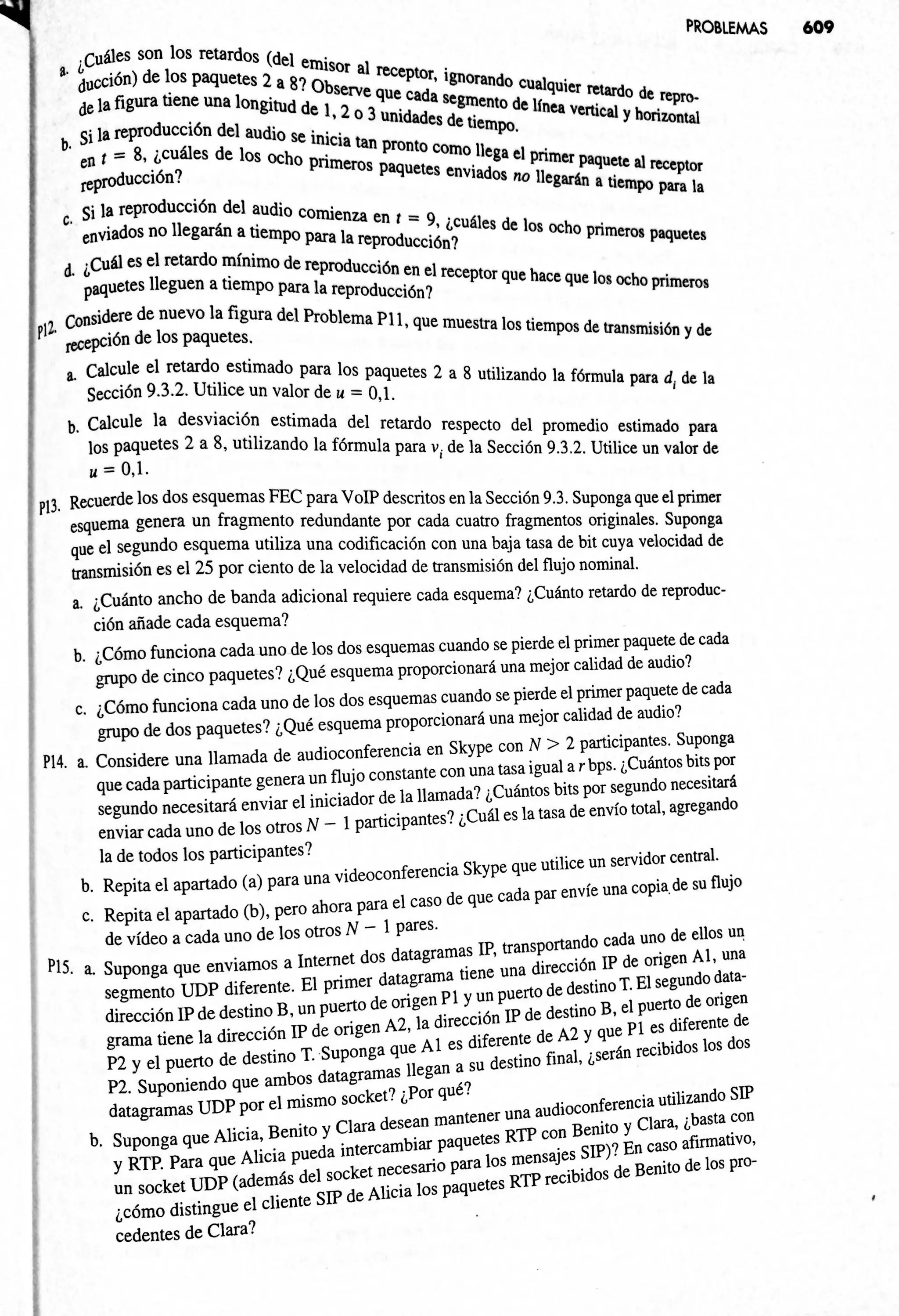 Redes de Computadores: Un enfoque descendente 7.° Edición - Capítulo 9