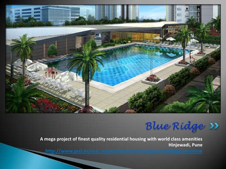 Paranjape Blue Ridge Residential Projects Hinjewadi Apartments in Pune