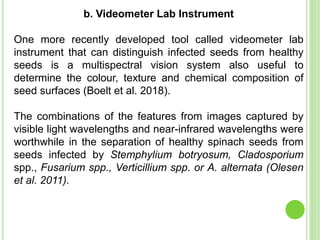 Modern Techniques for Detection of Seed Born Fungi. | PPTX