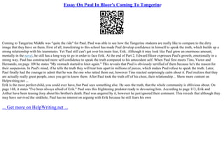 Paranoia Descriptive Writing | PPT