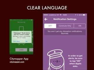 CLEAR LANGUAGE

Citymapper App
citymapper.com

 