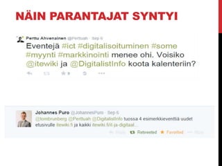 NÄIN PARANTAJAT SYNTYI
 