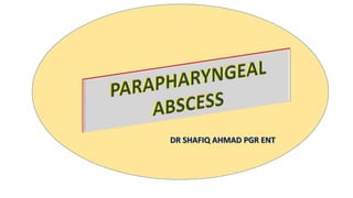 DR SHAFIQ AHMAD PGR ENT
 