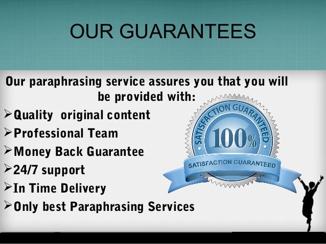 Paraphrasing services in india picture