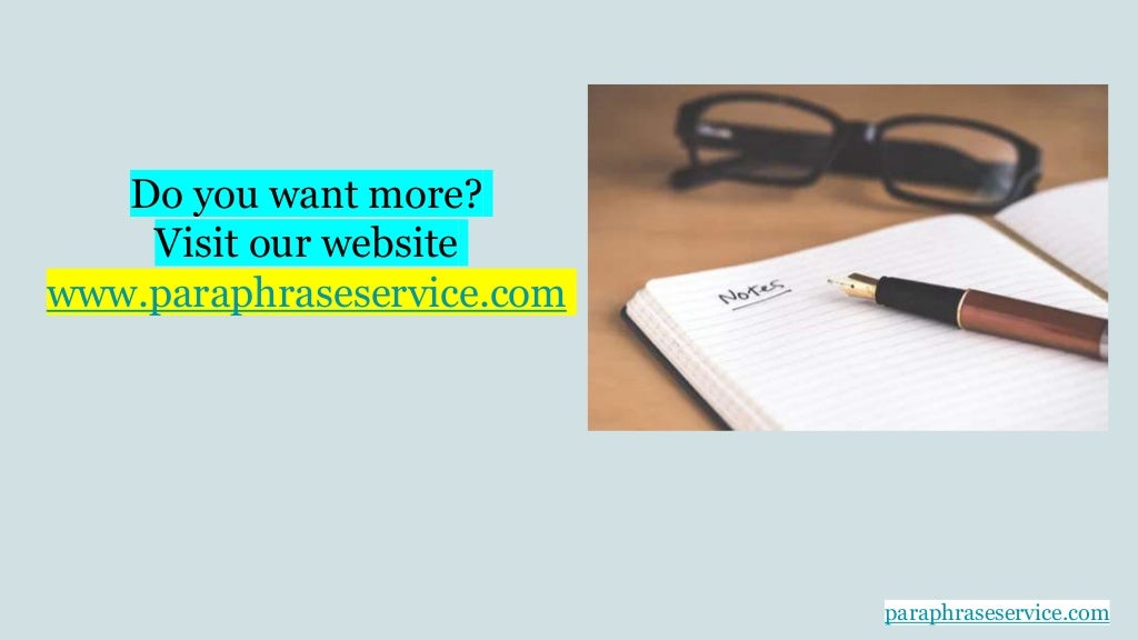 Why Paraphrasing Service Can Be Better Than Paraphrase On Your Own 