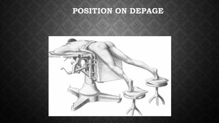 POSITION ON DEPAGE
 