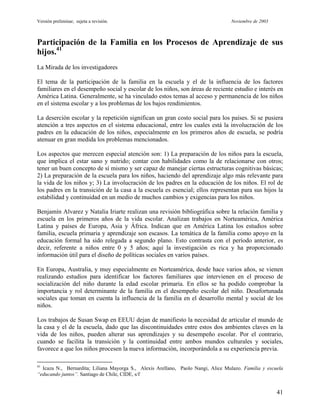 Para Promover la Participación de los Padres en la Educacion | PDF