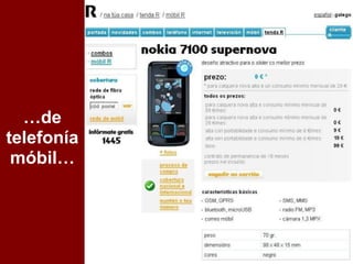 …de
telefonía
 móbil…
 