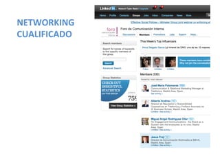 NETWORKING
CUALIFICADO
 