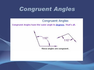 Congruent Angles