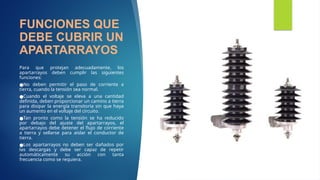 Pararrayos en Subestaciones Eléctricas.pptx