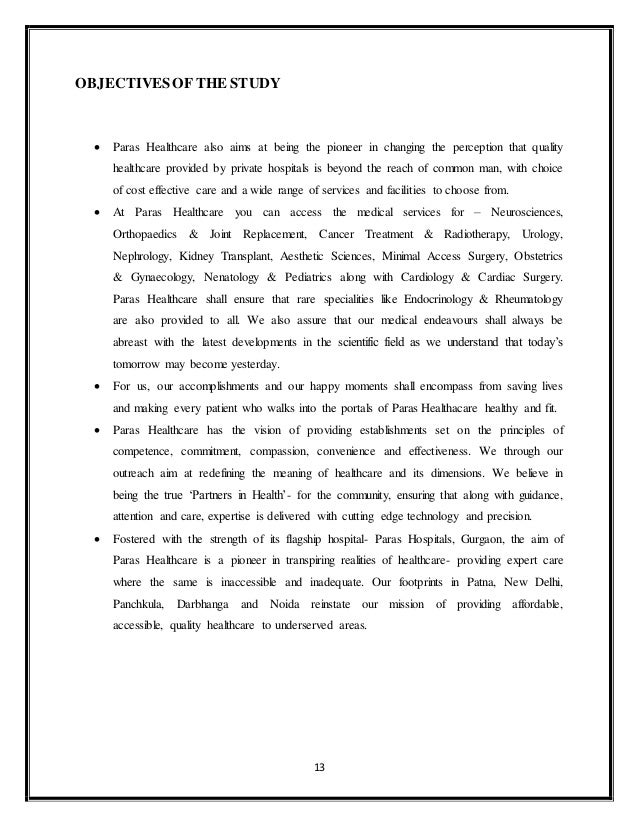 medical records department