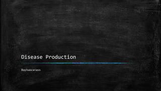 Disease Production
Baylisascariasis
 