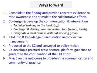Importance of parasitic foodborne diseases in rural areas of southern Laos: A long-term case study using an integrated approach