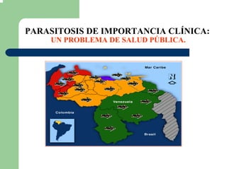 PARASITOSIS DE IMPORTANCIA CLÍNICA:
UN PROBLEMA DE SALUD PÚBLICA.
 
