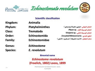Parasitology lecture 3 