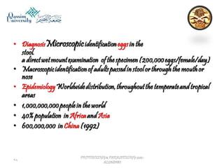 Parasitology lecture 5 
