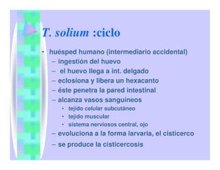 Parasitosis Intestinales Humanas