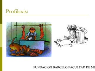 FUNDACION BARCELO FACULTAD DE ME
Profilaxis:
 