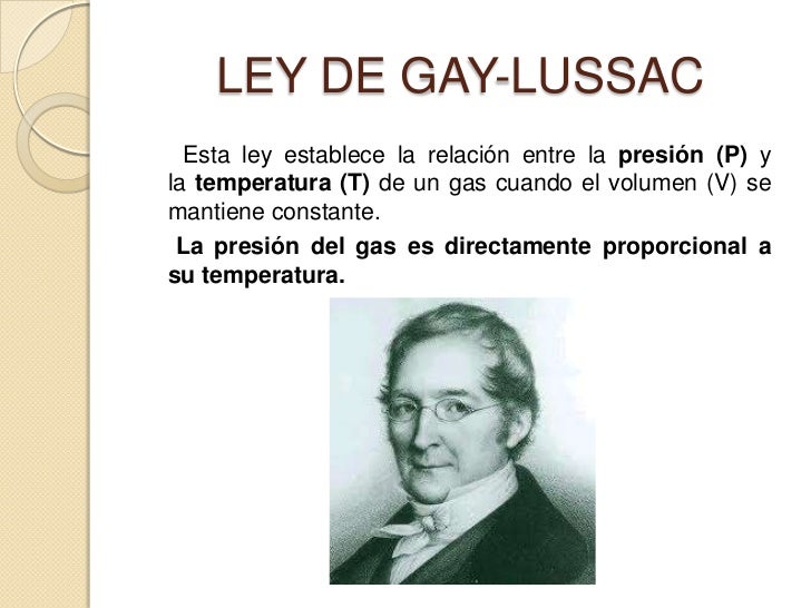 leyes de los gases