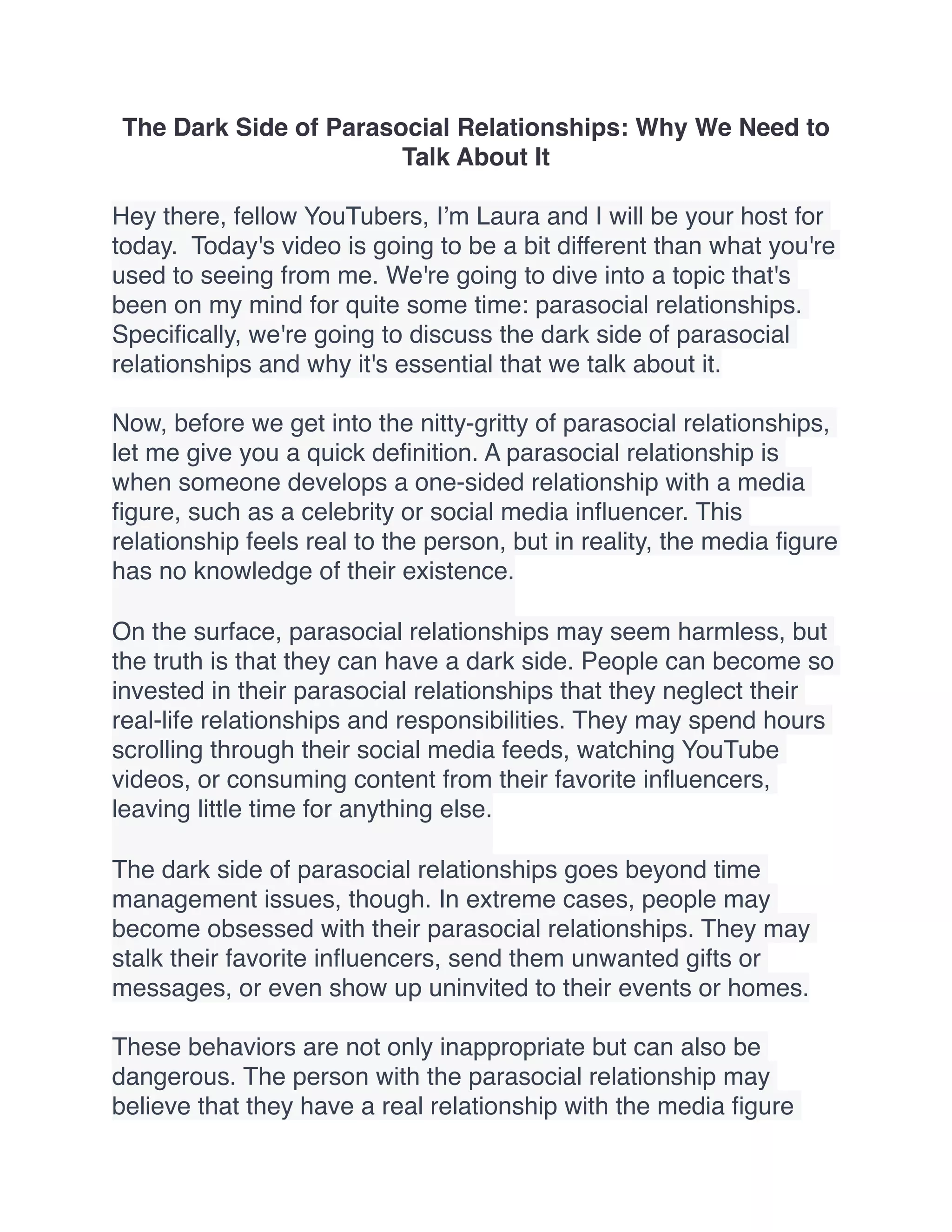 Understanding Parasocial Relationships Through Sophie Rain - dbil13z